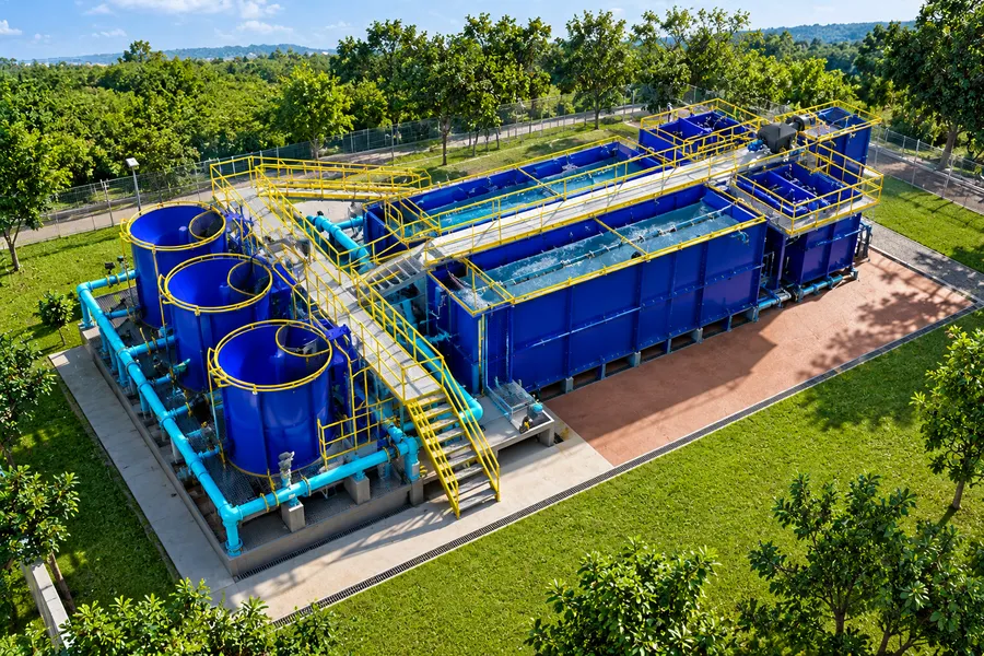 IPA struktur baja kapasitas 20 liter per detik